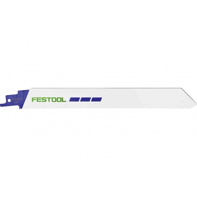 Festool 577490 Sabre Saw Blade For Metal / Steel / Stainless Steel Pack 5