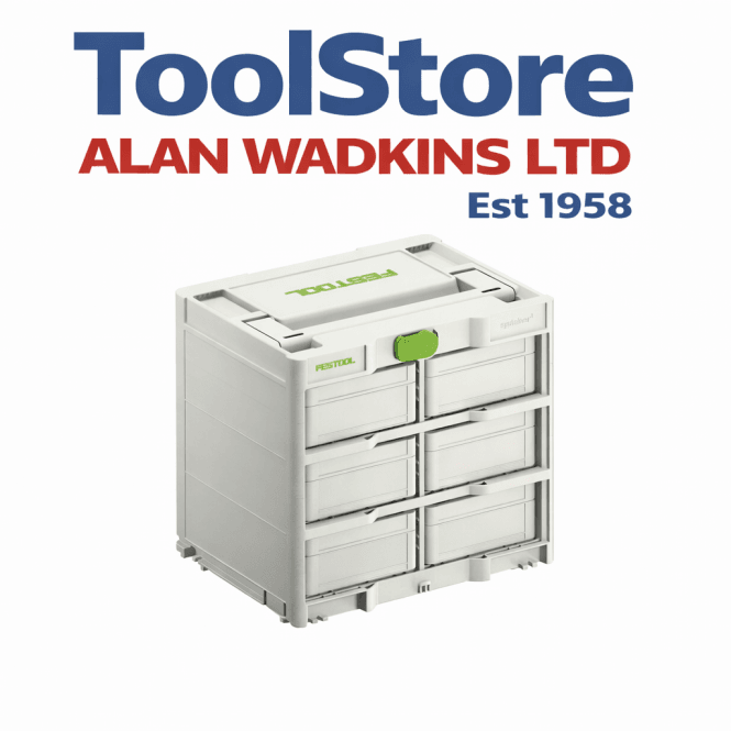 Festool 577816 Systainer Rack SYS3-RK/6 M 337-Set
