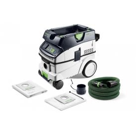 577852 CTM26 EI AC 110v 26L Mobile Dust Extractor Cleantec M Class