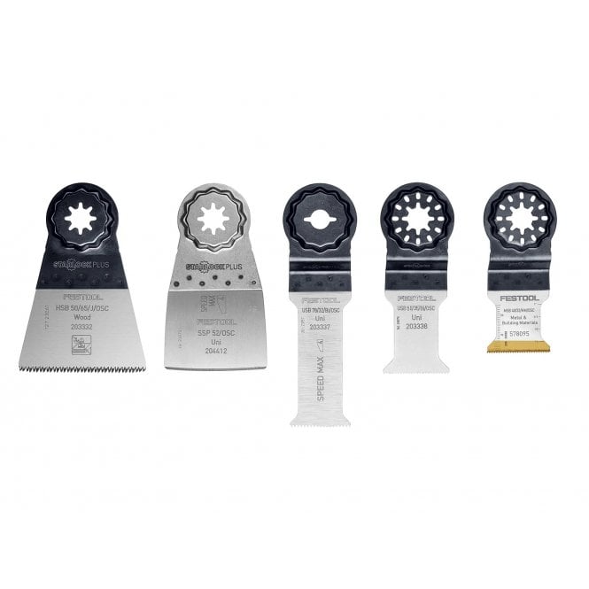 Festool 578098 Oscillator Multi Tool Saw Blade Set OSC-SORT/5 5 Piece