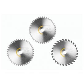 578566 168 x 20 3 Piece Wood Cutting Circular Saw Blade Set TS60 TSV60