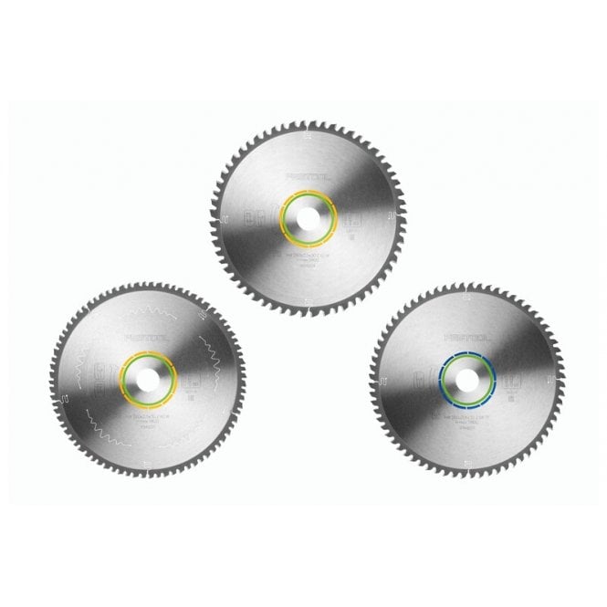Festool 578570 260 x 30 3 Piece Circular Saw Blade Set For KS120 Or KS88