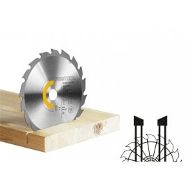578583 160mm x 1.6 x 20mm Bore 18 Tooth Circular Saw Blade Standard Wood Blade