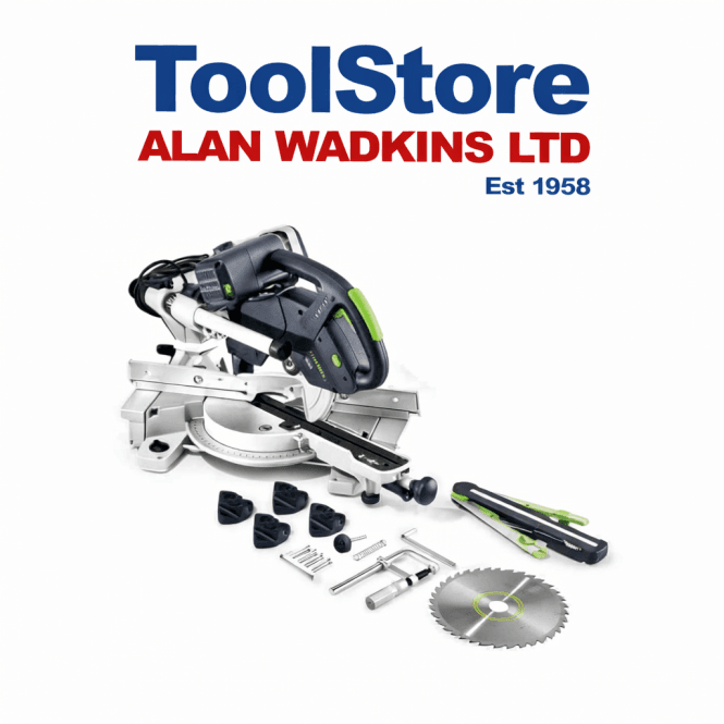 Festool KS60 Mitre Saw Kapex KS60 Set – 240V Sliding Compound & Mitre Saw 561729