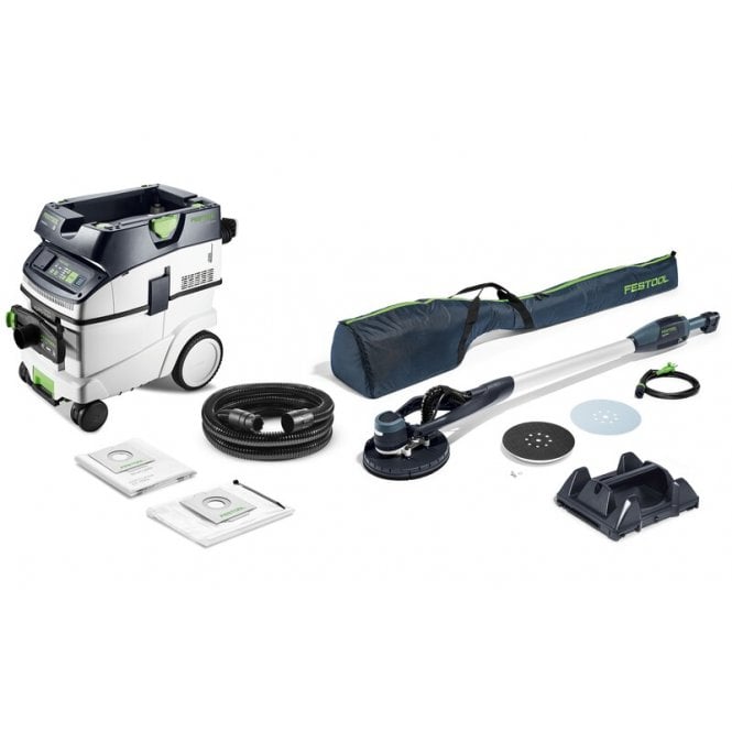 Festool LHS-E 225 Long Reach Planex + Dust Extractor CTM36 Set 110v 571939+577858+205274) 578419