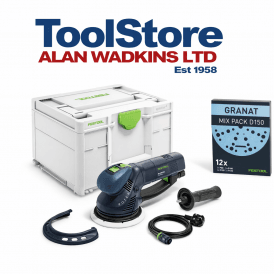 RO150FEQ-PLUS 150mm Rotex Sander Eccentric Sander 240v 3 Pin Uk Plug 576020
