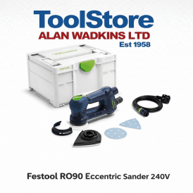 RO90 Sander RO90DXFEQ-PLUS Geared Eccentric Sander 240v In Systainer 576261