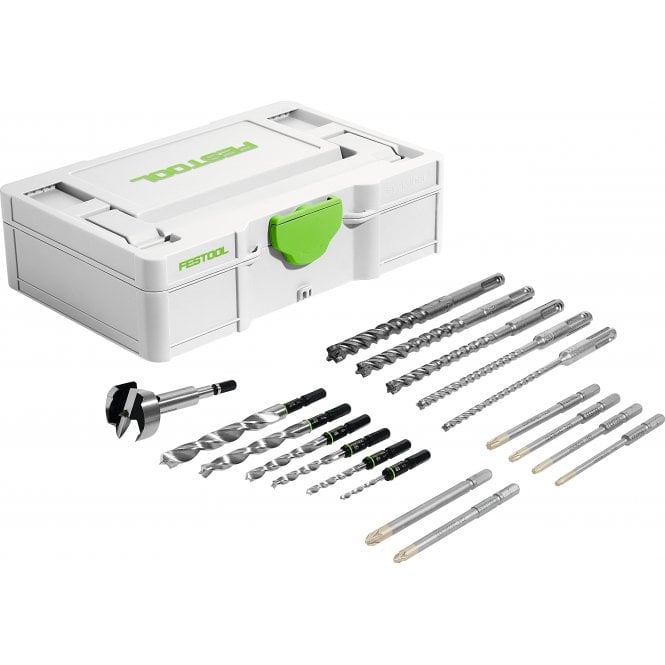 Festool Sds+ Drill & Screwdriver Bit Set SYS3 S 76-BB-Set 578119
