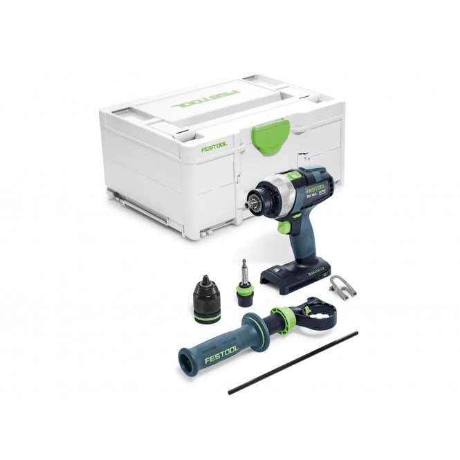 Festool TDC18/4 L-Basic 18v Cordless Quadrive Drill Bare Unit In Systainer 577223