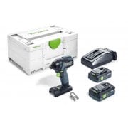 TID18HPC 4,0 I-Plus 18v Cordless Impact Drill 2 Batteries Charger Systainer