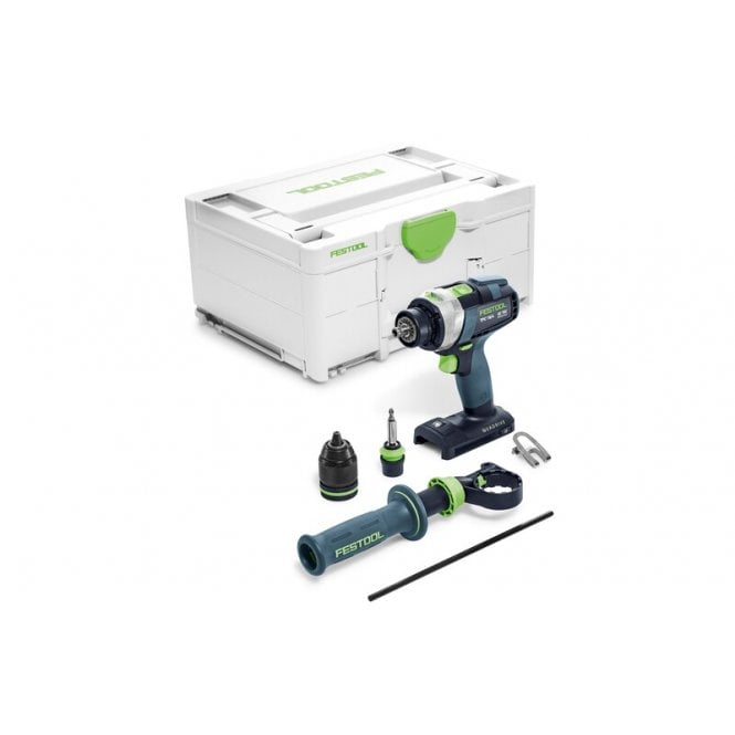 Festool TPC18/4 I-Basic Quadrive 18v Cordless Percussion Drill Machine Only 577224