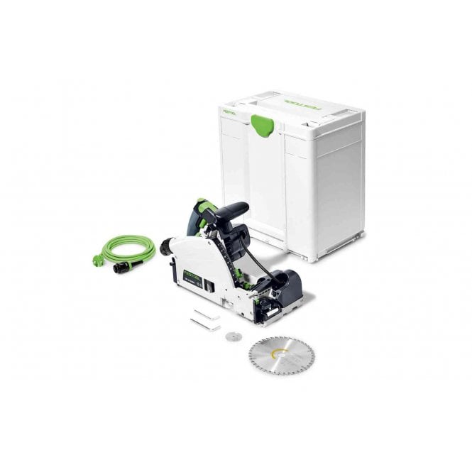 Festool TSV60 KEB-PLUS Plunge Cut Circular Saw 110v 168mm With Scoring Function In Systainer