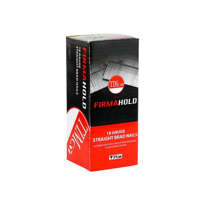 Firmahold 18g Galvanised Straight Brad Nails Box 5000