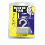Galvanised hook on plates                       