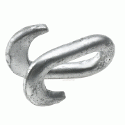 Galvanised mending links loose             