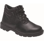2415 Size 12 Black Steel Toe Cap Safety Boots Toesavers