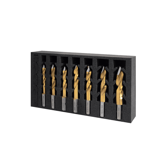 HMT 209015-SET2 VersaDrive TurboTip Impact Drill Bit Set 6, 7, 8, 9, 10, 11, 12mm