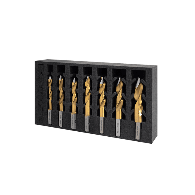 HMT 209015-SET4 VersaDrive TurboTip Impact Drill Bit Set 6, 8, 10, 12, 14, 18 & 22mm