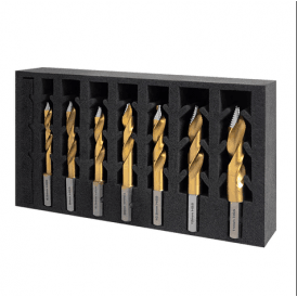 209015-SET4 VersaDrive TurboTip Impact Drill Bit Set 6, 8, 10, 12, 14, 18 & 22mm
