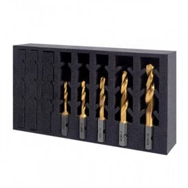 301125-SET1 VersaDrive Combination Drill-Tap Set 5 Piece M5 M6 M8 M10 M12