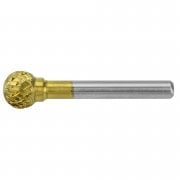 402010-0120 12 x 10mm GoldMax TCT Ball Burr 6mm Shank