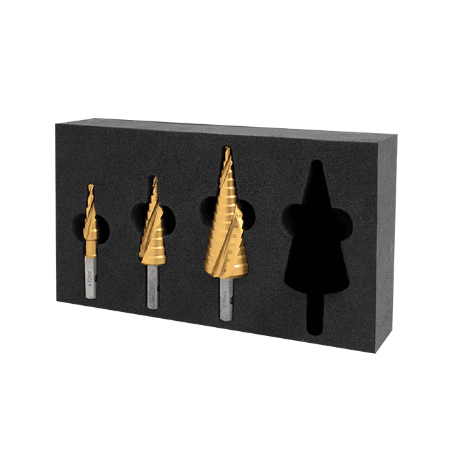 HMT 505020-SET1 VersaDrive Step Drill Bit Set 3 Piece 12mm 20mm 30mm
