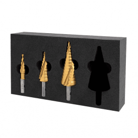 505020-SET1 VersaDrive Step Drill Bit Set 3 Piece 12mm 20mm 30mm