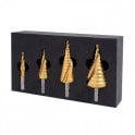HMT 505020-SET2 Versadrive Impact Step Drill Bit Set 4 Piece 12, 20, 30, 40mm