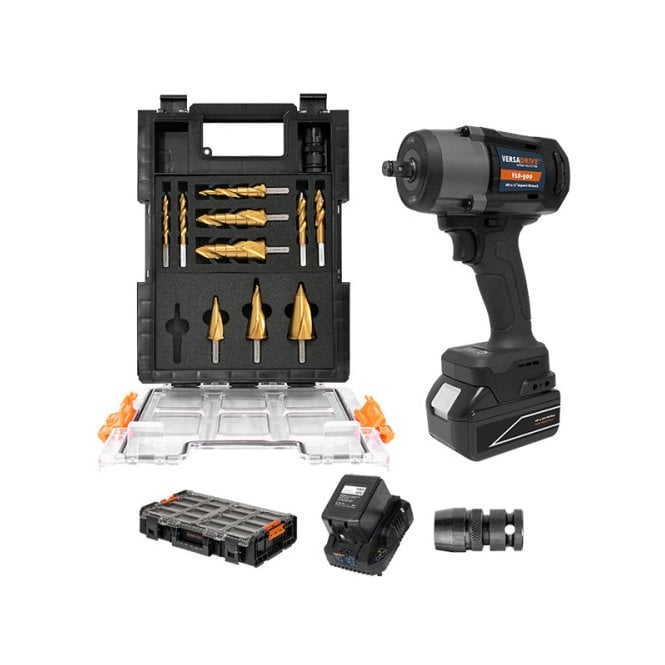 HMT Turbo Drilling Kit + V18-900 Impact Wrench