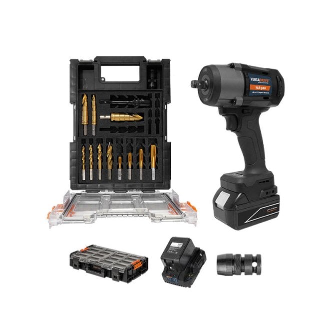 HMT Turbo Impact Starter Kit + V18-900 Impact Wrench