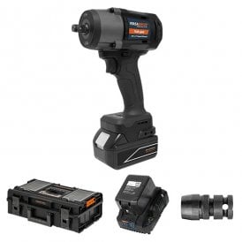 V18-900 1/2" Drive 18v Cordless Impact Wrench 900nm Torque Brushless 2 x 4.0ah Batteries + Charger