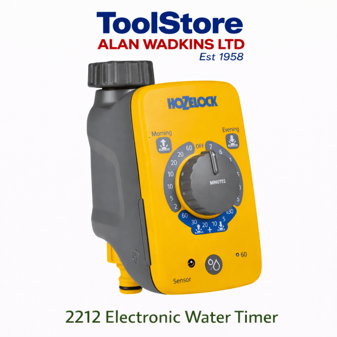 Hozelock 2212 Electronic Water Timer Sensor Controller Daylight Sensor 2212 0000
