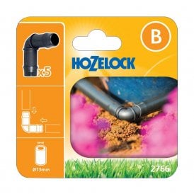 2766 90 Degree Elbow Connector 13mm Pack of 5