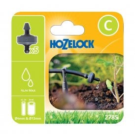 2785 4 LPH End Of Line Pressure Compensating Dripper Pack of 5