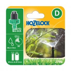 2790 90˚ Micro Spray Jets Pack of 12