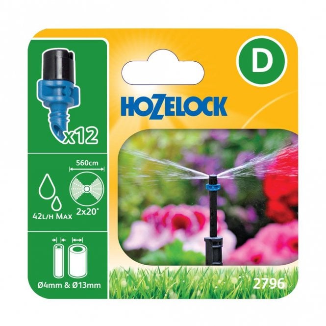 Hozelock 2796 Strip Micro Spray Jets Pack of 12