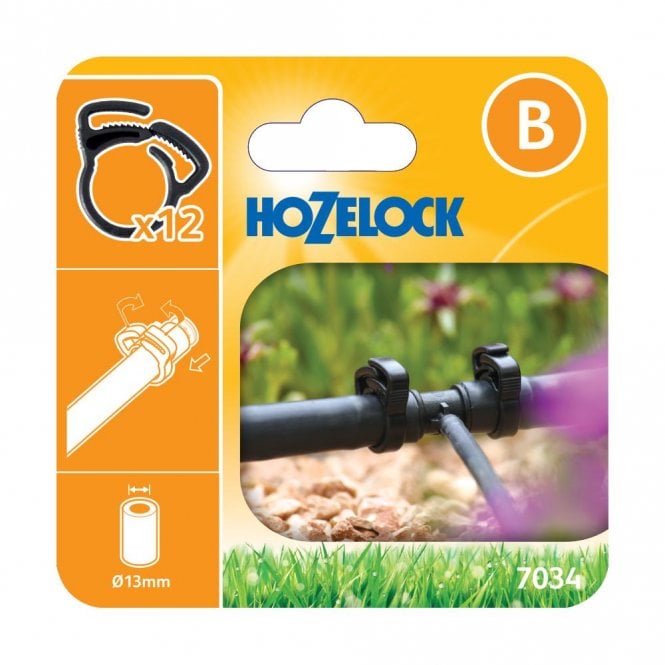 Hozelock 7034 Ratchet Clamps Pack of 12