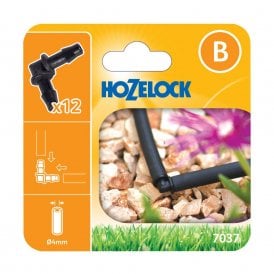 7037 Elbow Connectors 4mm Pack of 12 100-002-009