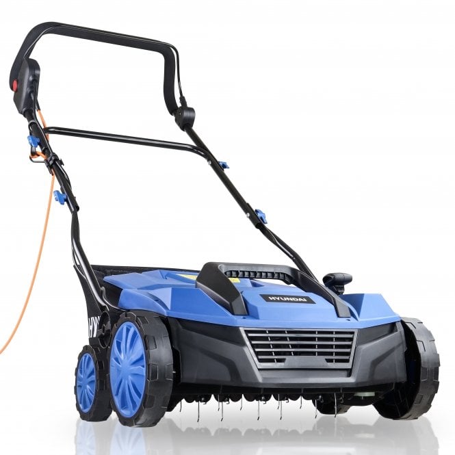 Hyundai Electric Scarifer 2 In 1 Garden Raker 230v 10 Metre Cable HYSC1800E