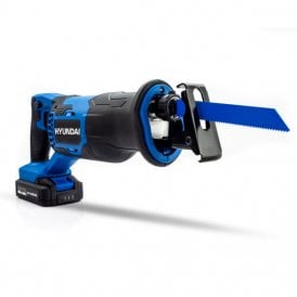 HY2181 20v Cordless Reciprocating Saw 1 x 2.0ah Battery + Charger