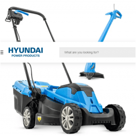 HYM3313EGT Electric Lawnmower and Grass Trimmer Bundle