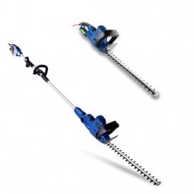 HYP2HT550E Electric Pole Hedge Trimmer 2-in-1 Corded Electric Pole Hedgetrimmer