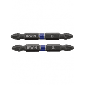 1923408 Impact Double Ended PZ2 Screwdriver Bits 60mm Long Pack of 2