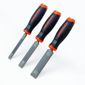 POJ70580  4" Coarse Rasp Chisel Set