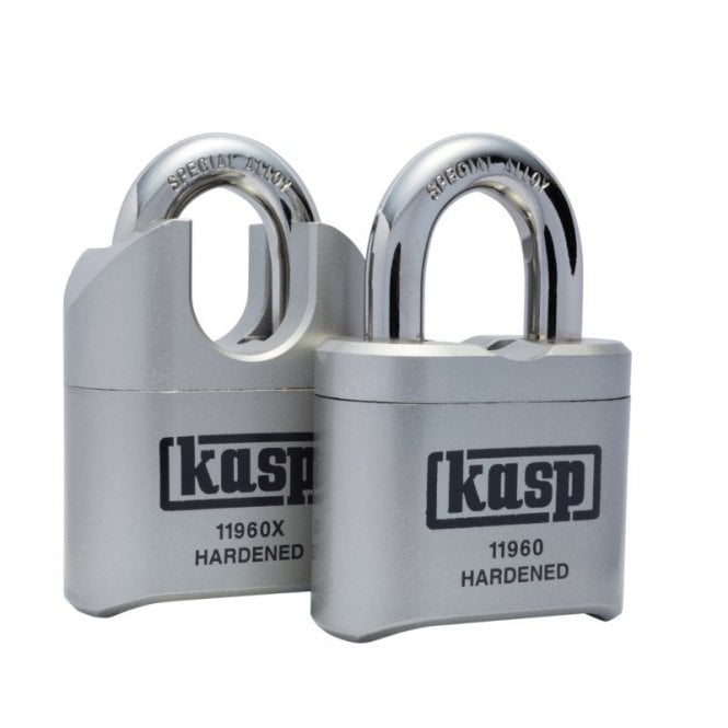 Kasp K11960XD 119 Combination Padlock 60mm - Closed Shackle
