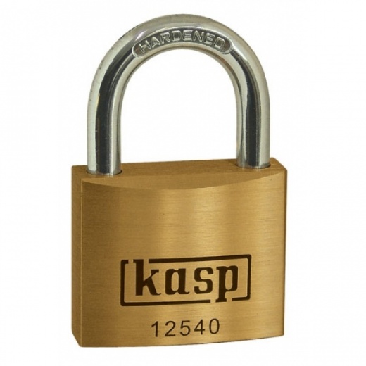 Kasp K12540 125 Series Premium Brass Padlock 40mm         