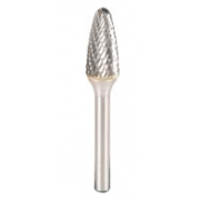 295971 6mm x 18mm x 6mm Ball Nose Cone Carbide Burr