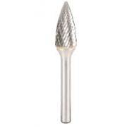 296074 9.6mm x 19mm x 6mm Tree Carbide Burr