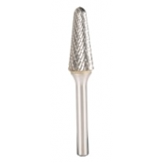 296192 12.7mm x 32mm x 6mm Ball Nose Tree Carbide Burr