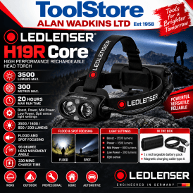H19R CORE Rechargeable Head Torch 3500 Lumens 502124
